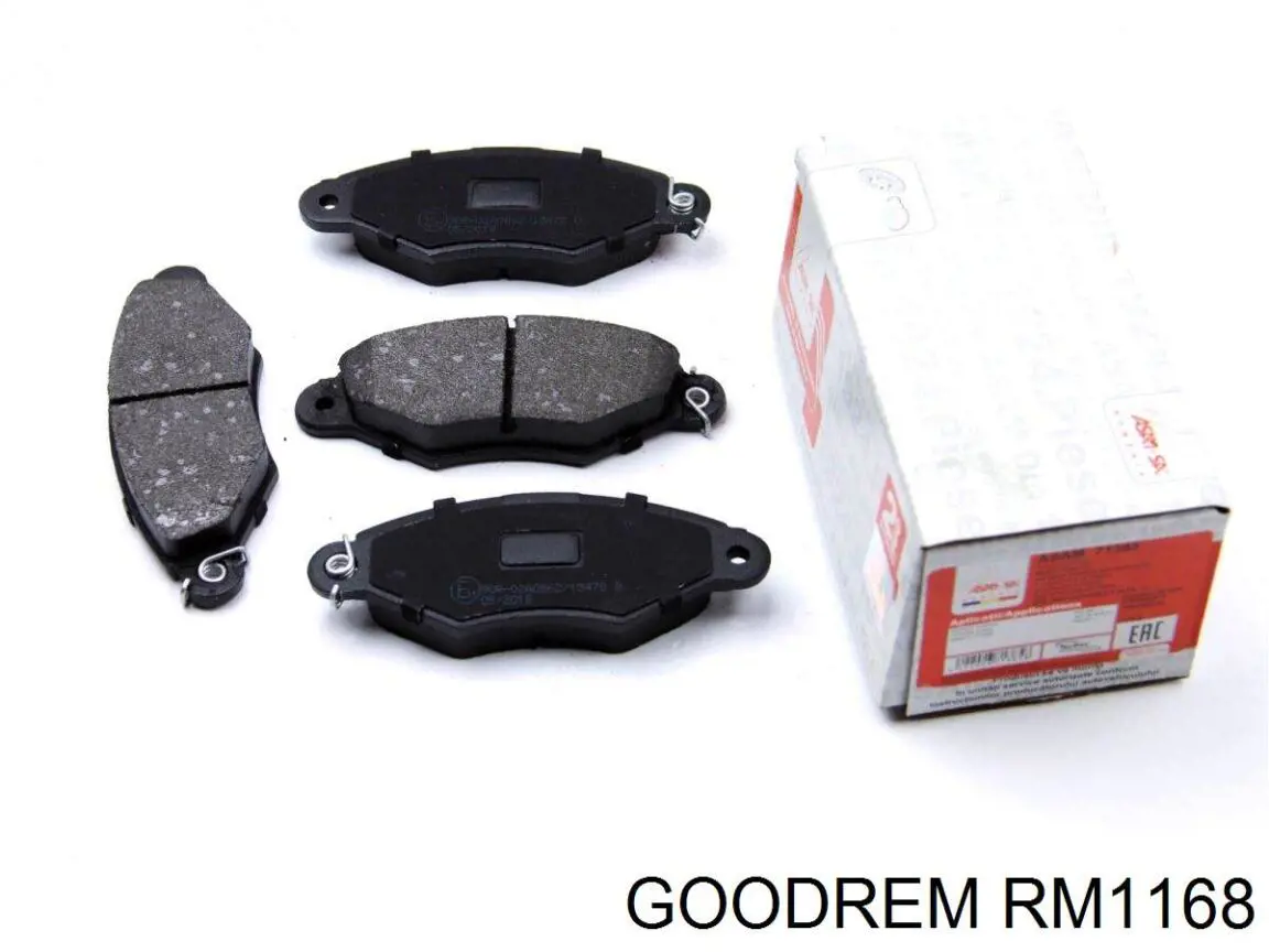 Колодки Goodrem RM1168 цена, от 13.05 USD