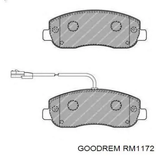 Колодки Goodrem RM1172 цена, от 20.92 USD
