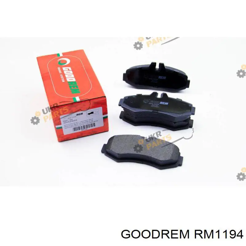 Передние тормозные колодки RM1194 Goodrem