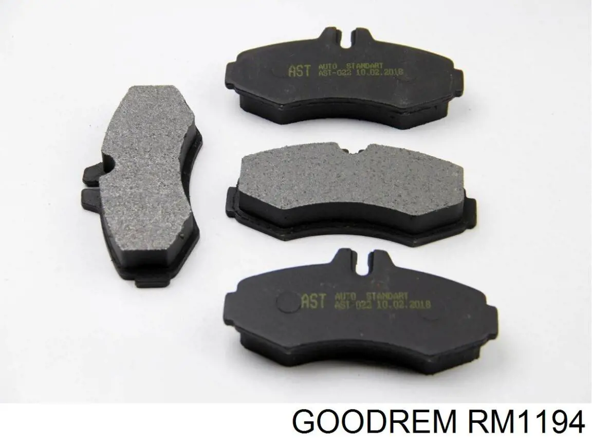 RM1194 Goodrem Колодки передние