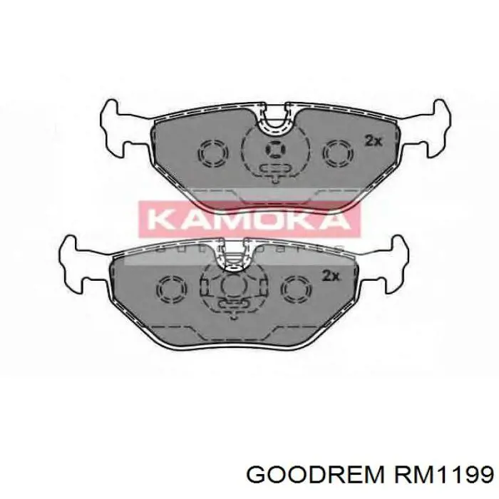 Тормозные колодки Goodrem RM1199