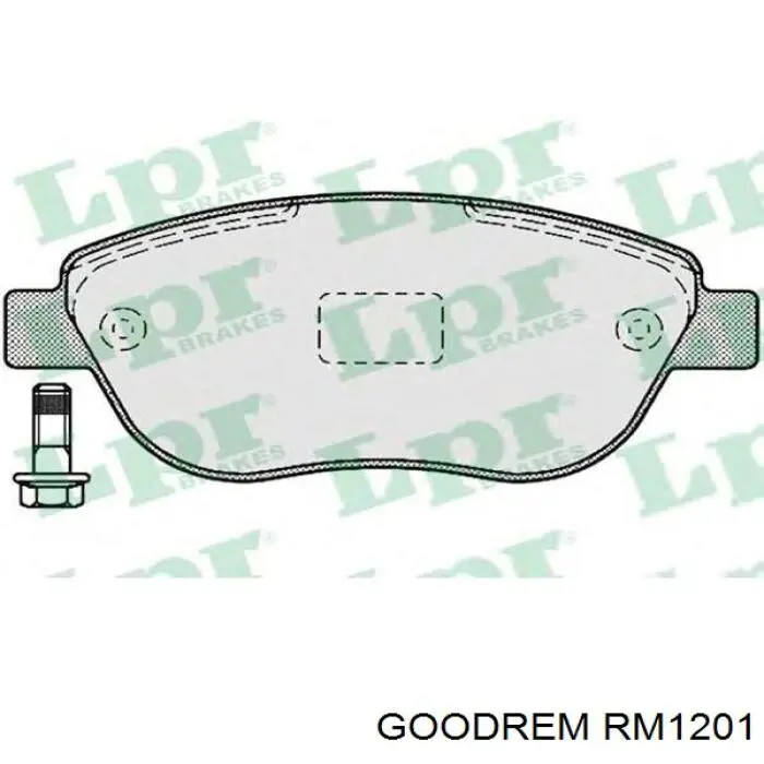 Колодки Goodrem RM1201 цена, от 13.96 USD