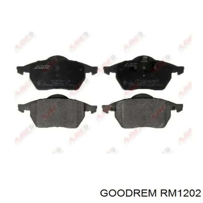 Передние тормозные колодки RM1202 Goodrem