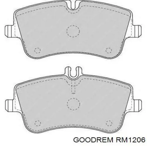 RM1206 Goodrem Колодки передние