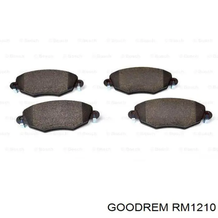 Колодки Goodrem RM1210 цена, от 17.80 USD