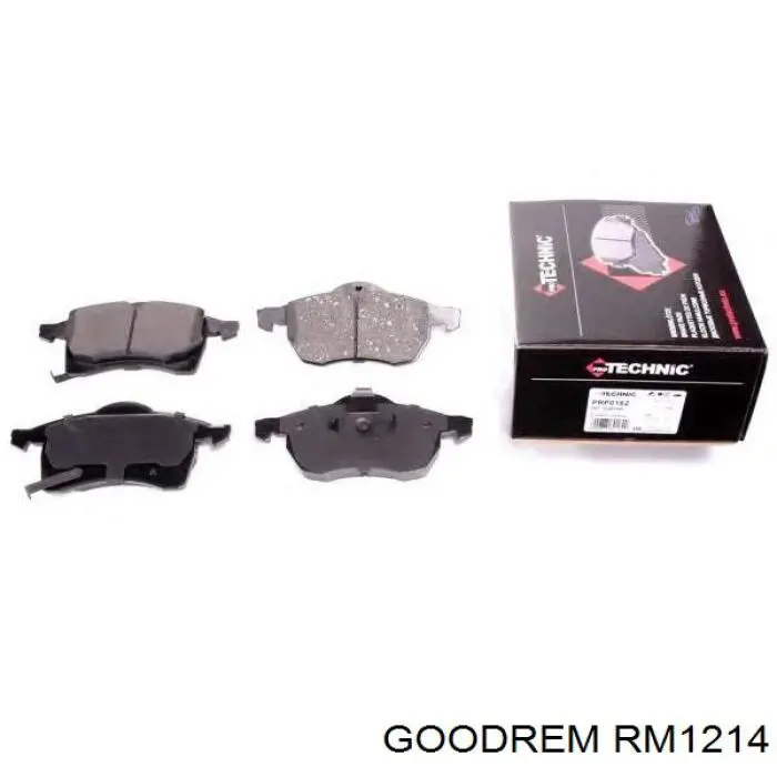 RM1214 Goodrem Колодки передние
