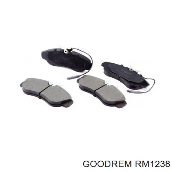 Передние тормозные колодки RM1238 Goodrem