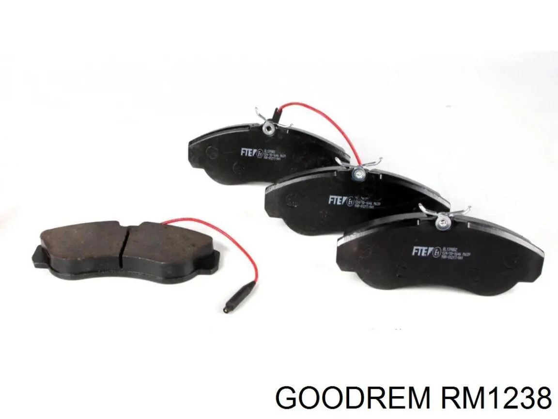 RM1238 Goodrem Колодки передние