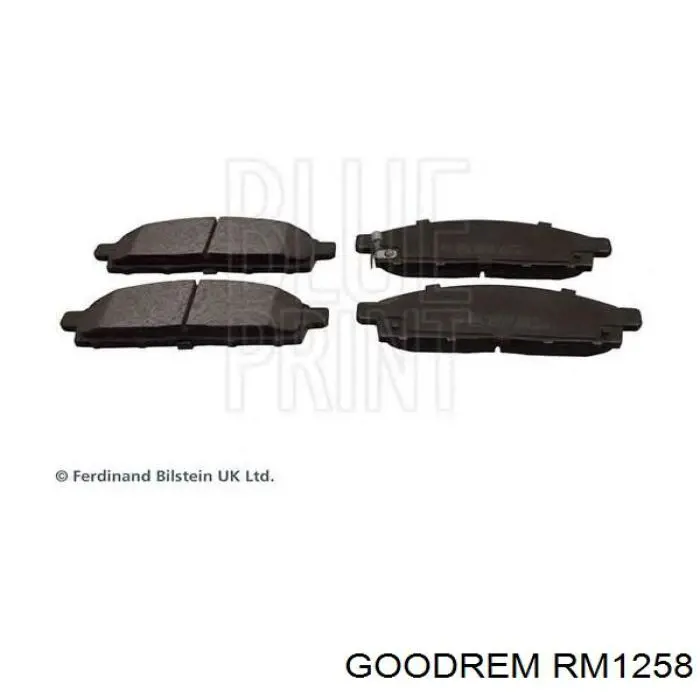 Колодки Goodrem RM1258 цена, от 15.67 USD