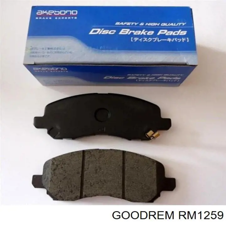 Передние тормозные колодки RM1259 Goodrem