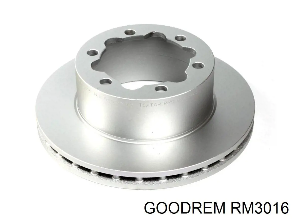 Диск тормозной задний Goodrem RM3016