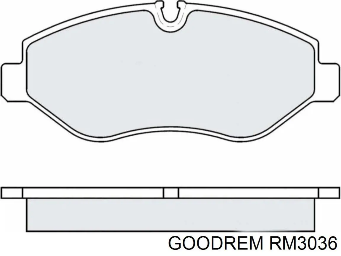 RM3036 Goodrem Дисковый тормоз