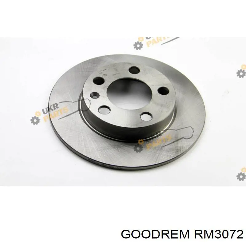 Диск тормозной задний Goodrem RM3072