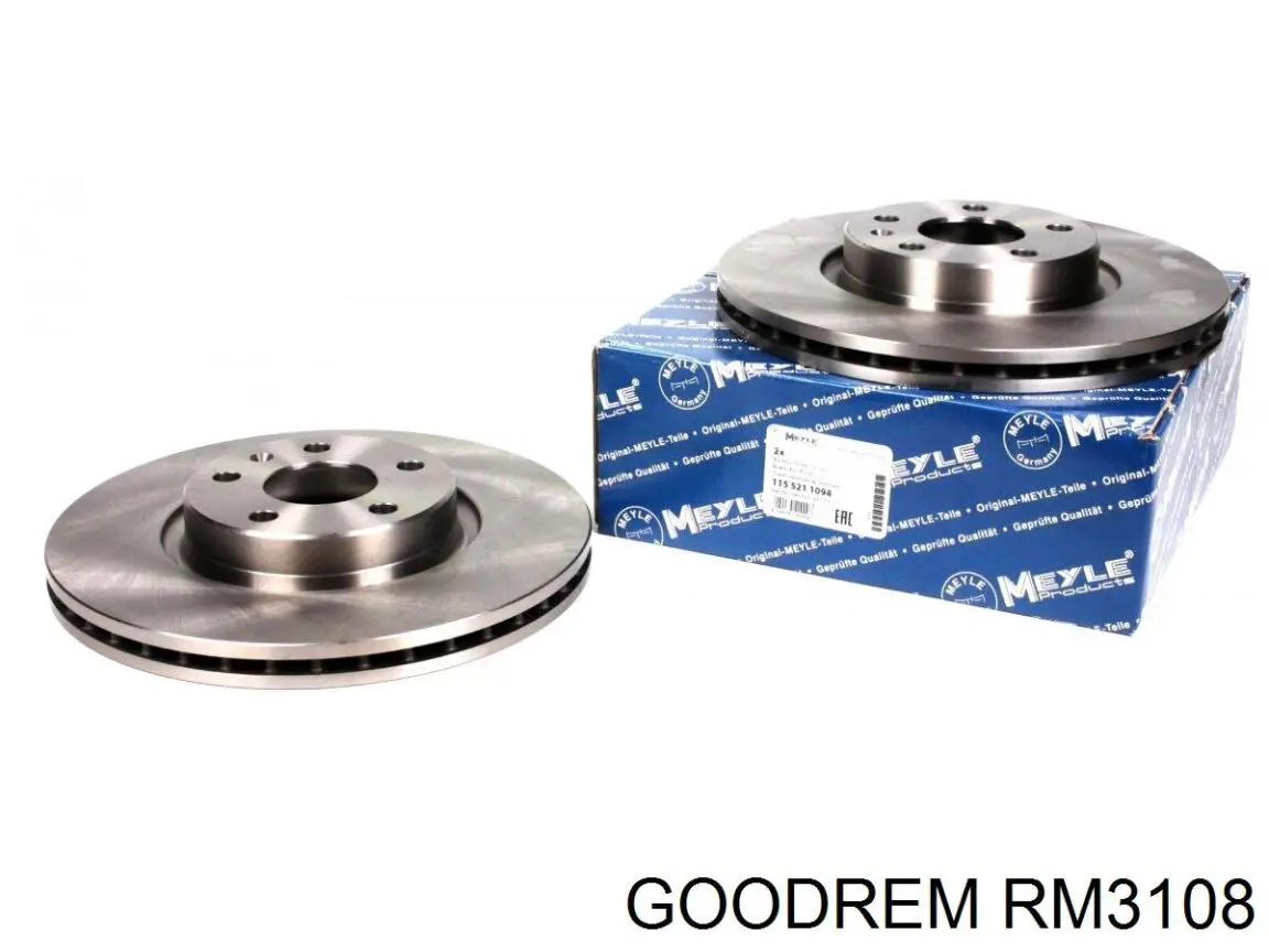 Передние тормозные диски RM3108 Goodrem