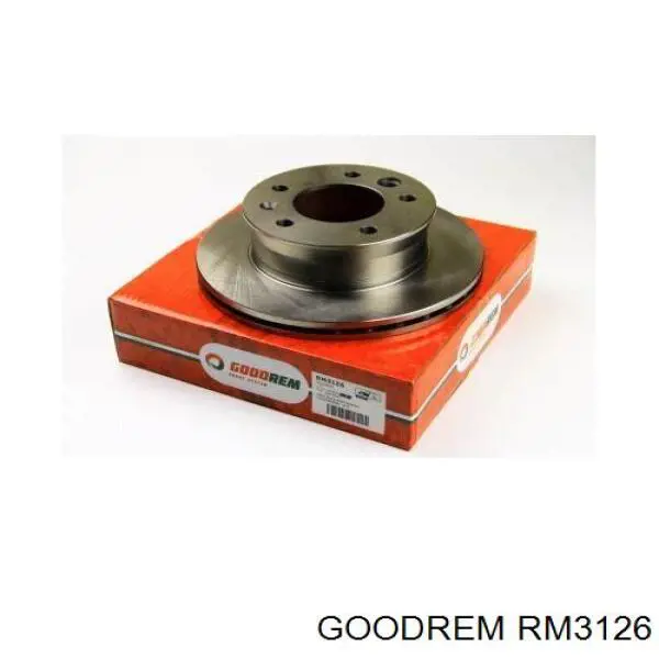 RM3126 Goodrem диск тормозной передний