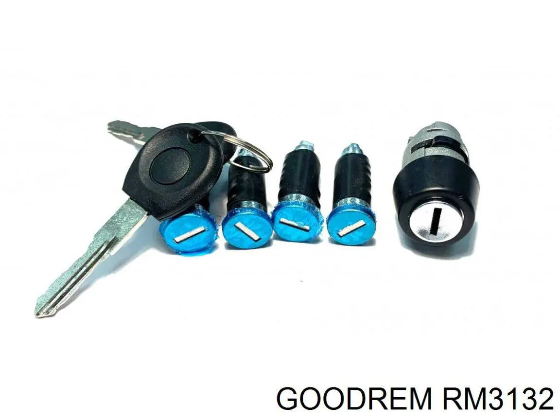 RM3132 Goodrem Диск тормозной передний