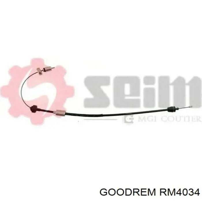 Трос сцепления Goodrem RM4034 цена, от 14.57 USD