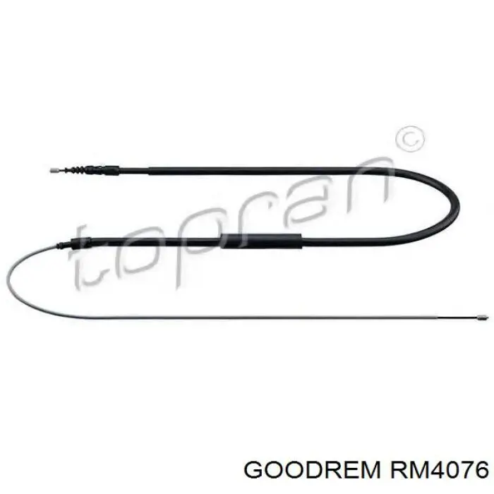 Задний трос ручника Goodrem RM4076 цена, от 12.26 USD