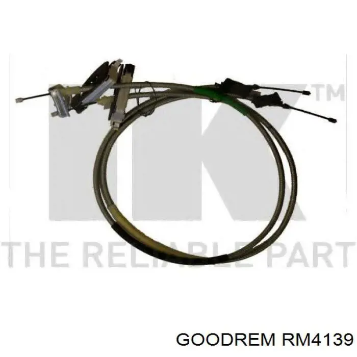 Задний трос ручника Goodrem RM4139 цена, от 22.30 USD
