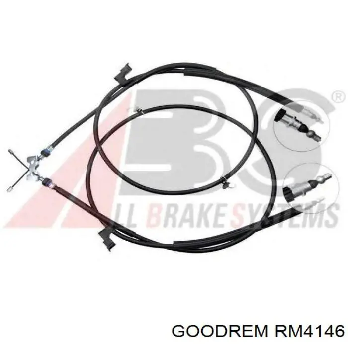 Задний трос ручника RM4146 Goodrem