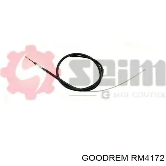 RM4172 Goodrem Трос ручного тормоза задний правый/левый