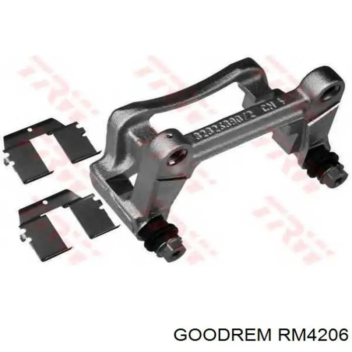 Трос ручного тормоза задний, правый/левый Goodrem RM4206