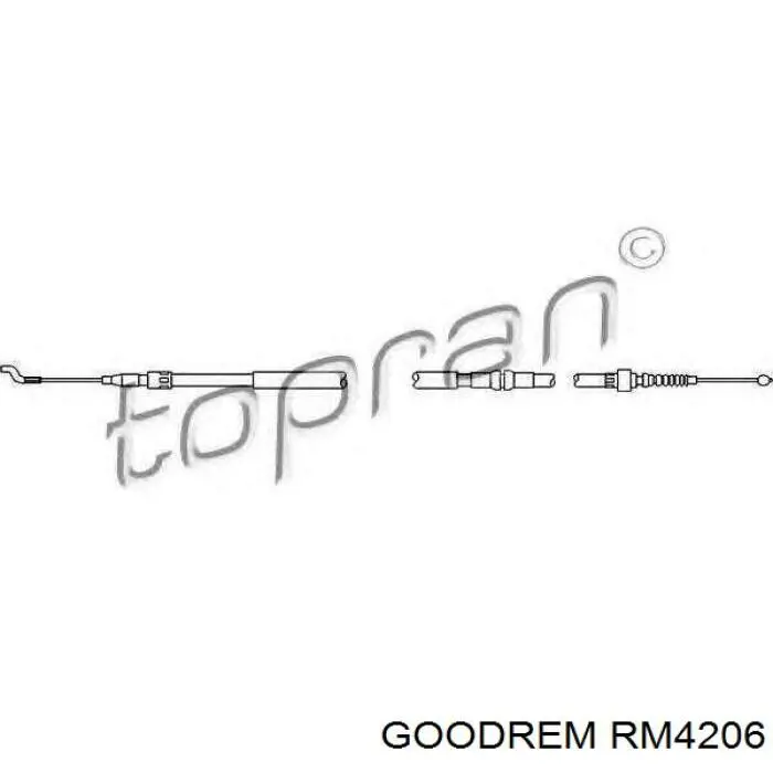 Купить RM4206 Goodrem Тормоз стояночный