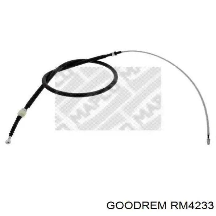 RM4233 Goodrem Трос ручного тормоза задний правый/левый