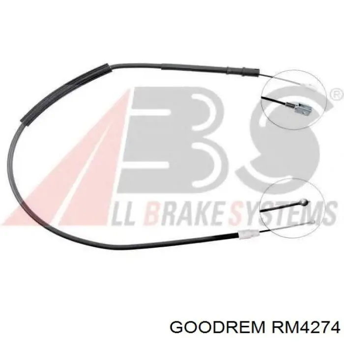 Трос ручника RM4274 Goodrem