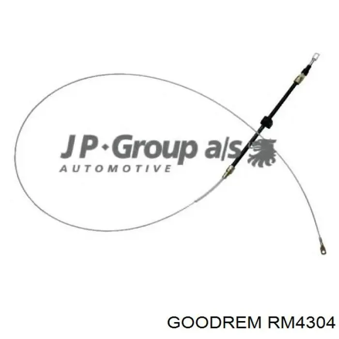 RM4304 Goodrem Трос стояночного тормоза передний