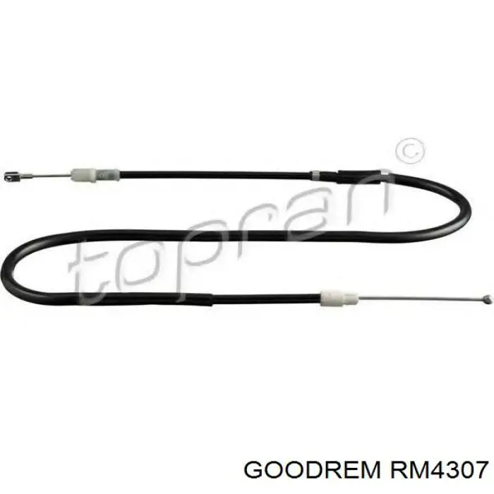 RM4307 Goodrem Трос ручного тормоза задний правый/левый