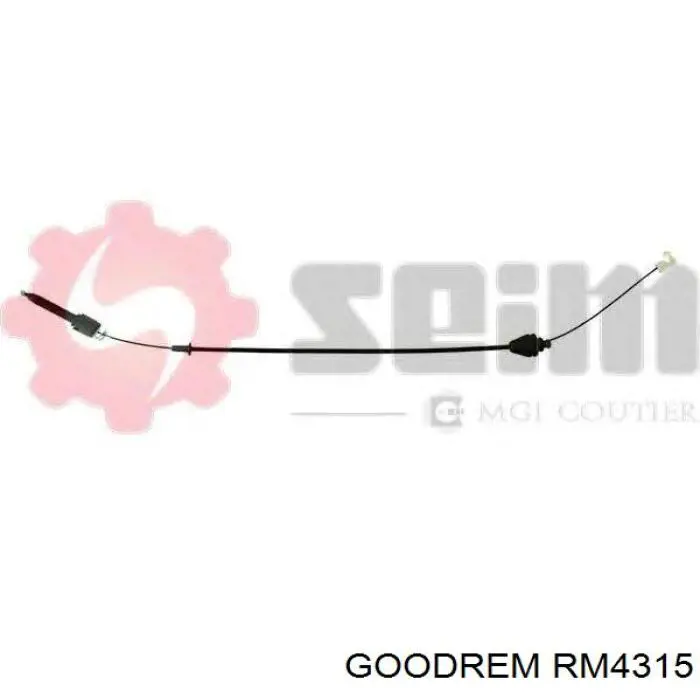 Тяга газа Goodrem RM4315 цена, от 3.39 USD