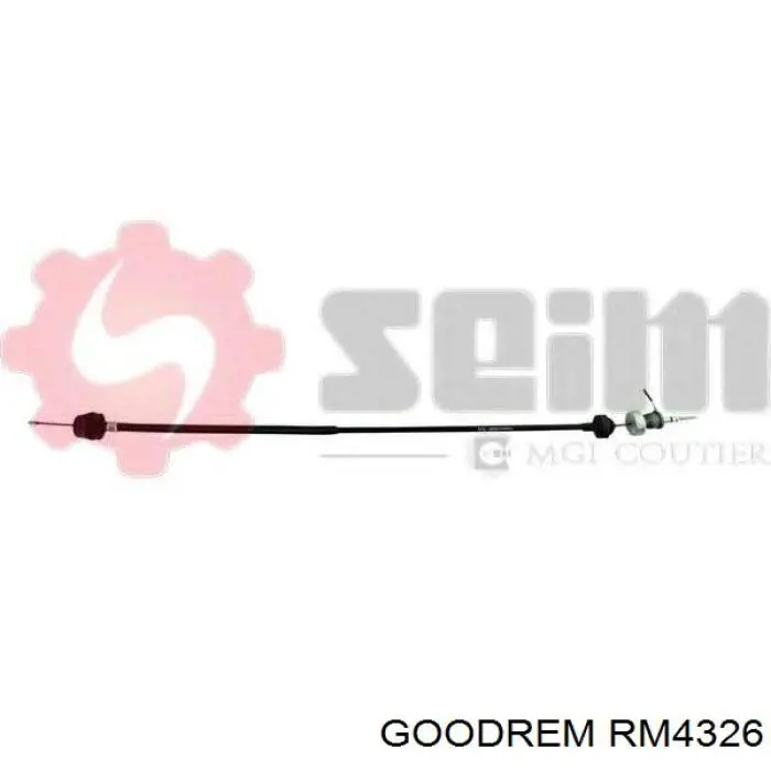 RM4326 Goodrem cabo de embraiagem
