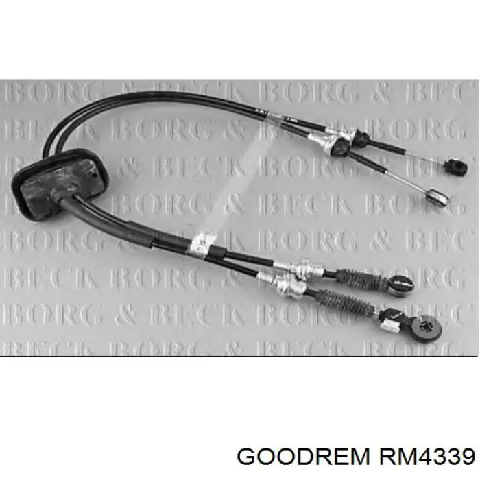 Трос переключения передач сдвоенный Goodrem RM4339