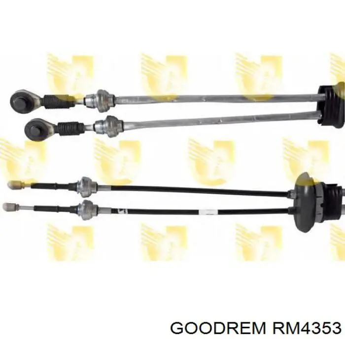 RM4353 Goodrem cabo de mudança duplo