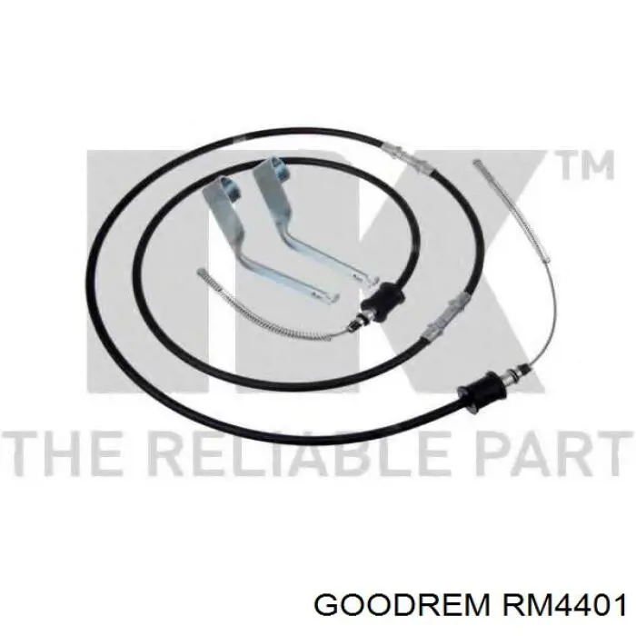 RM4401 Goodrem Трос ручного тормоза задний правый/левый