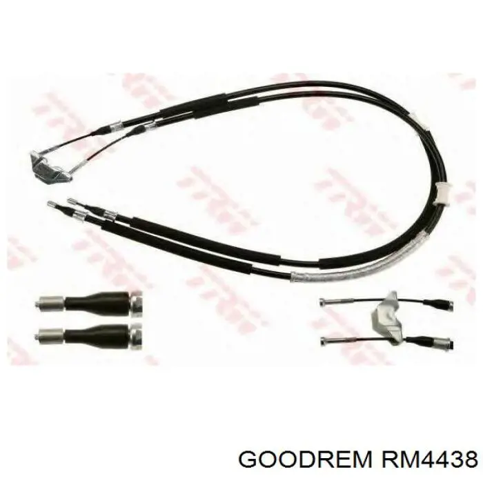 Задний трос ручника Goodrem RM4438 цена, от 20.73 USD
