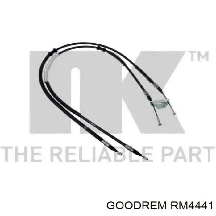 RM4441 Goodrem трос ручного тормоза задний правый/левый