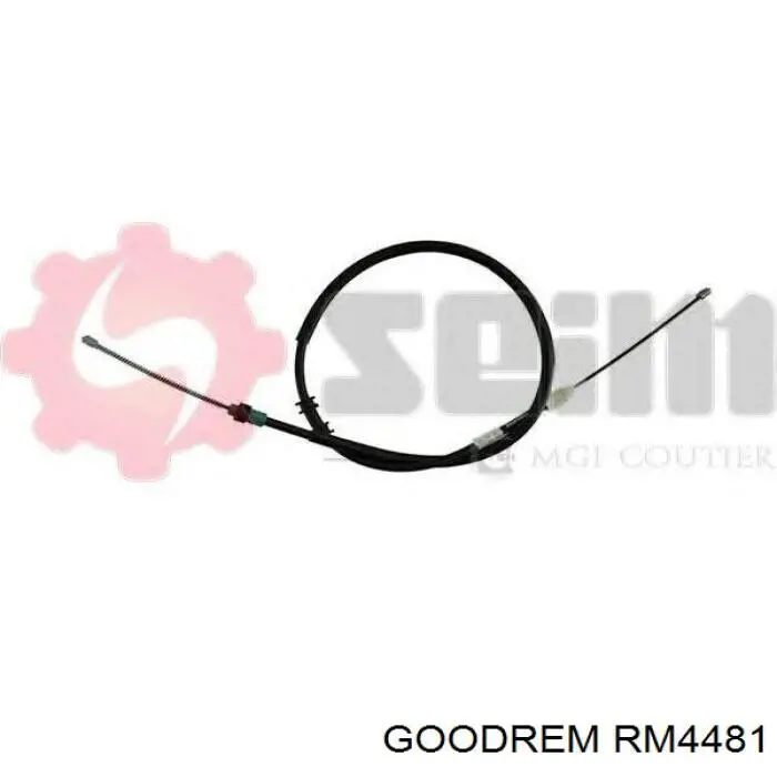 Трос стояночного тормоза задний правый Goodrem RM4481 цена, от 8.69 USD