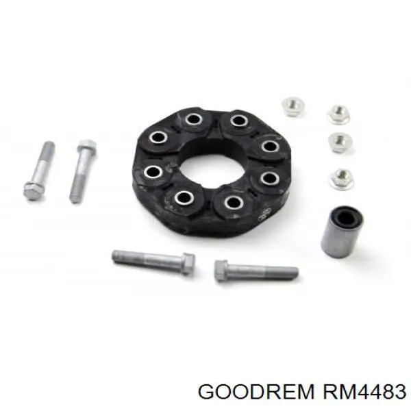 Трос стояночного тормоза задний правый Goodrem RM4483 цена, от 7.74 USD