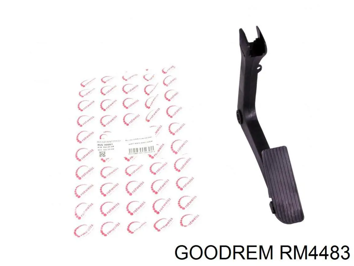RM4483 Goodrem Трос ручного тормоза задний, правый