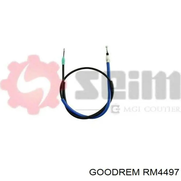 Трос ручного тормоза задний Goodrem RM4497 цена, от 7.34 USD