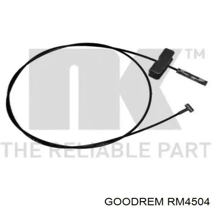 Трос ручного тормоза, промежуточный Goodrem RM4504 цена, от 8.88 USD