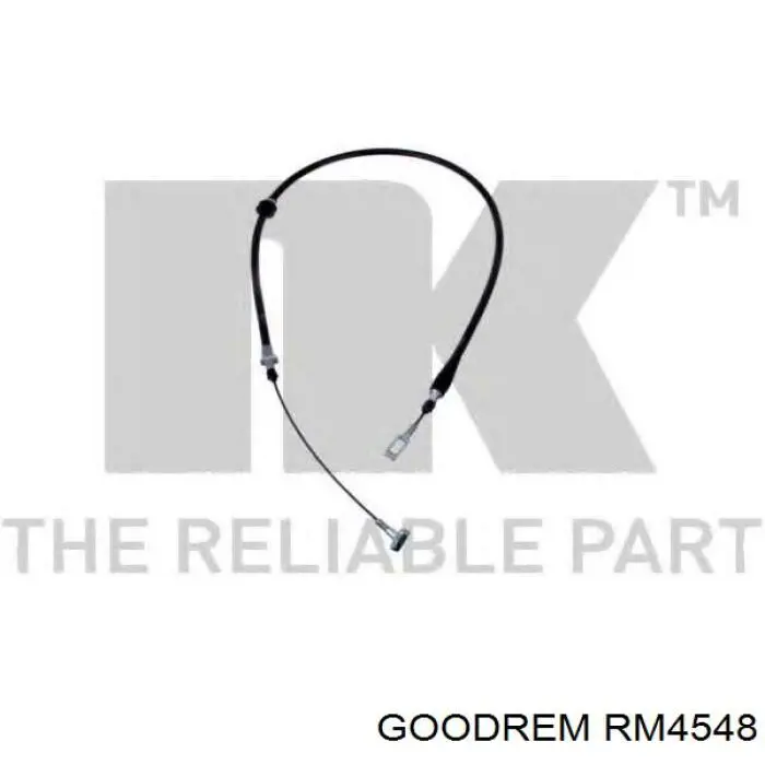 RM4548 Goodrem Трос ручного тормоза задний правый/левый