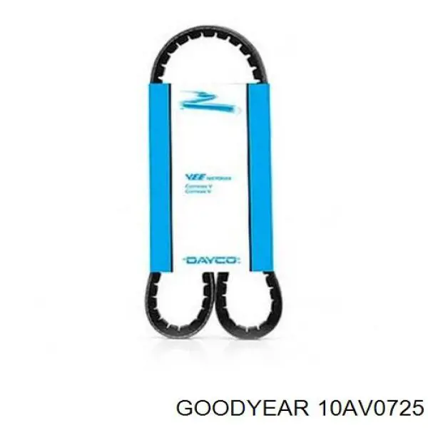 Клиновый ремень Goodyear 10AV0725 цена, от 2.74 USD