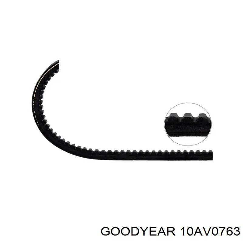 10AV0763 Goodyear Поликлиновый ремень