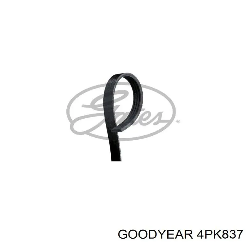 Купить 4PK837 Goodyear Ремень генератора