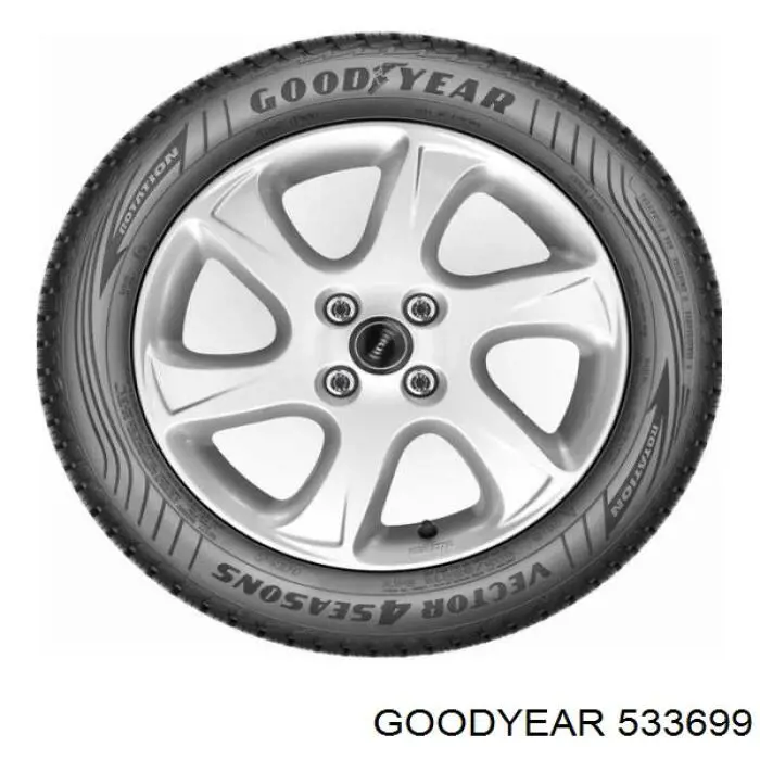 Резина на авто Goodyear 533699 цена, от  