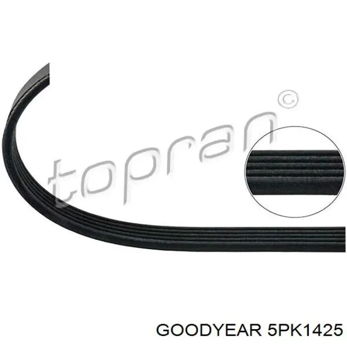 Ремень кондиционера Chrysler 4451A129