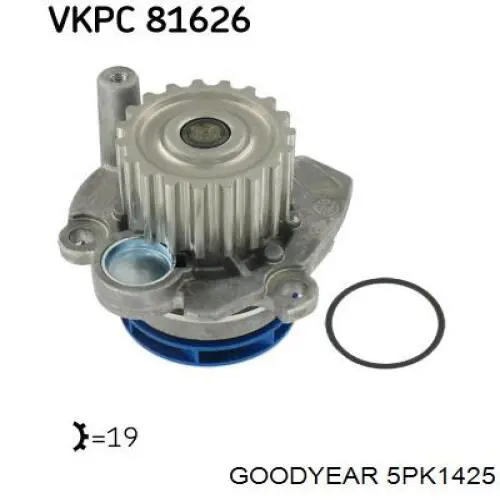 Клиновый ремень Chrysler 4451A129 цена, от 12.41 USD